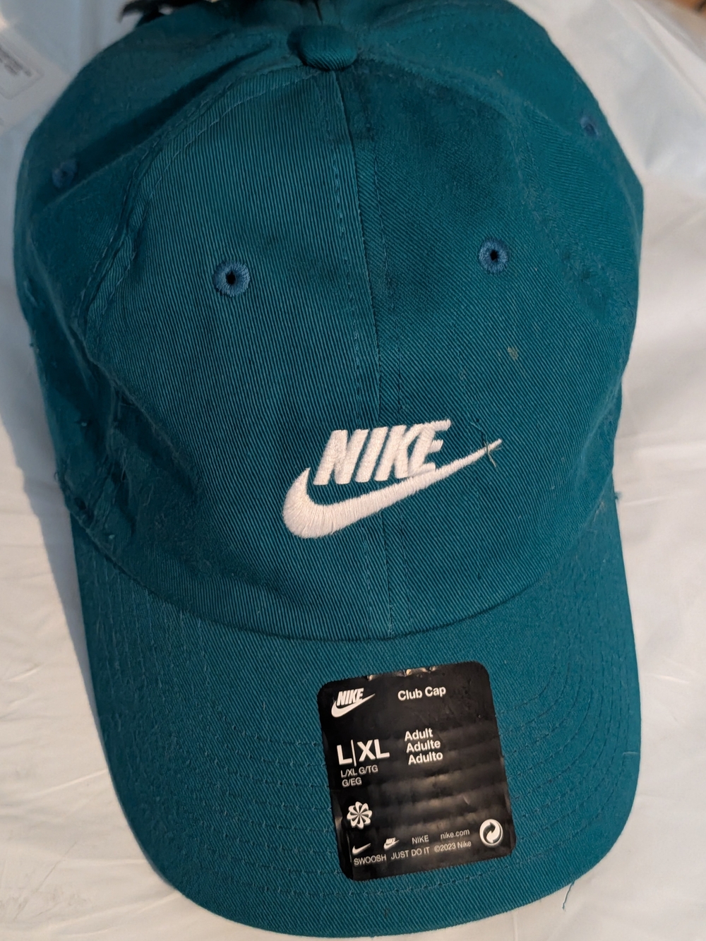 L/XL Nike Teal Club Cap - Men's Adjustable Baseball Hat
